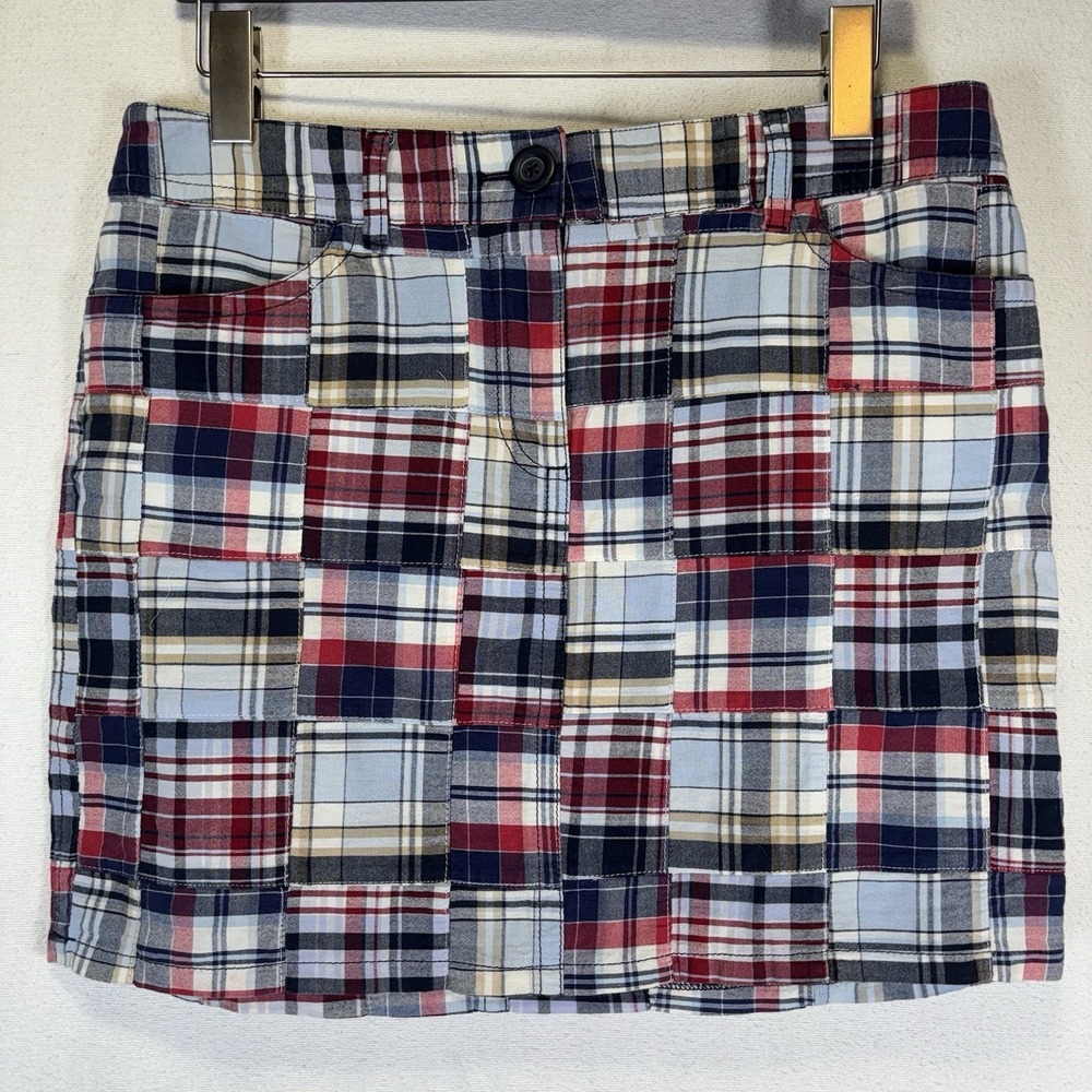 Ann Taylor Loft Skirt Women Vintage Y2K Patchwork Size 8